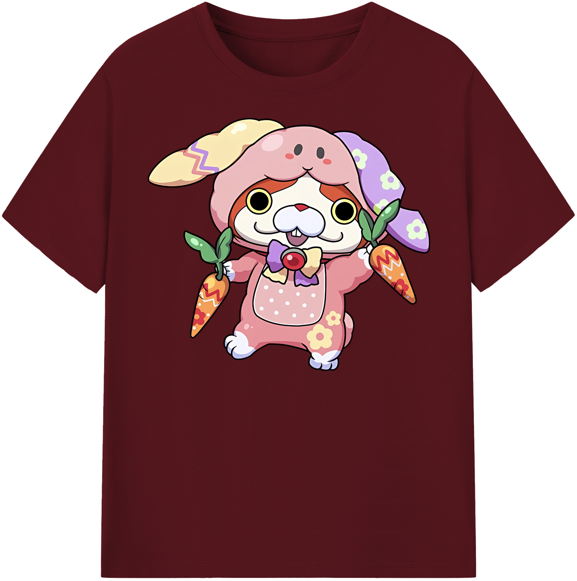 （画像用） 妖怪ウォッチ Yo-kai Watch 綿100％半袖Tシャツ（フロントプリント）